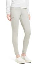 Women's Eileen Fisher Stretch Organic Cotton Skinny Pants, Size - Grey