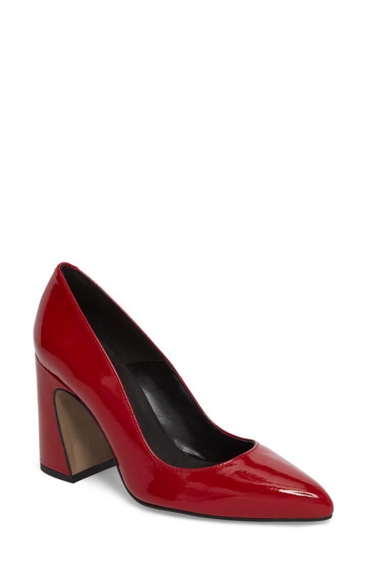 Women's Topshop Genesis Pump .5us / 42eu - Red