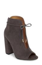 Women's Daya By Zendaya Netty Open Toe Bootie .5 M - Grey