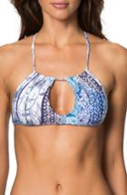 Women's O'neill Lisa Halter Bikini Top - Blue