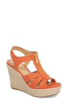 Women's Michael Michael Kors Berkley Platform Wedge M - Orange