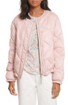 Women's La Vie Rebecca Taylor Quilted Washed Sateen Jacket