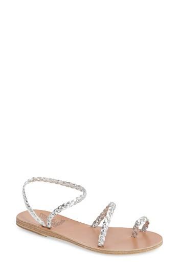 Women's Ancient Greek Sandals Eleftheria Sandal Eu - Metallic
