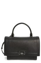 Givenchy 'small Shark Tooth' Calfskin Leather Satchel - Black