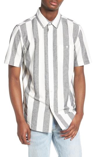 Men's Obey Griffin Woven Shirt - Grey