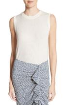 Women's Veronicaa Beard Market Mixed Media Shell - Ivory