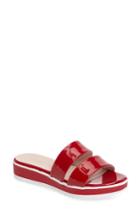 Women's Patricia Green Bailey Slide Sandal M - Red