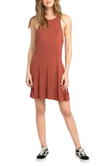 Women's Rvca Iris Racerback Dress - Red
