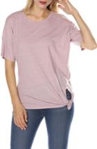 Women's Paige Amelie Side Tie Tee - Purple