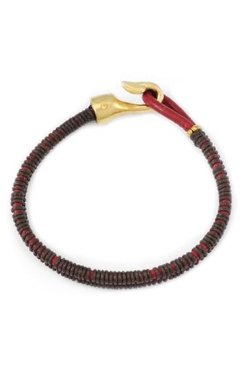 Men's George Frost Thin Double Strand Bracelet