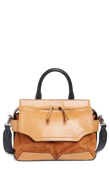 Rag & Bone Pilot Suede & Leather Satchel -