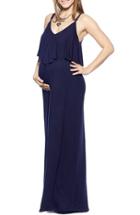 Women's Imanimo Maxi Ruffle Maternity Dress
