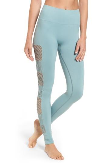 Women's Ivy Park Net Leggings, Size /x-small - Blue