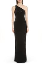 Women's Emporio Armani One Shoulder Gown Us / 36 It - Black