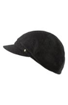 Women's Helen Kaminski Wool Jersey Baker Boy Cap - Brown