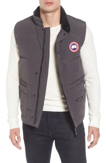 Men's Canada Goose Freestyle Down Vest - Grey