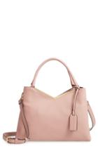 Sole Society Jhill Faux Leather Satchel - Pink