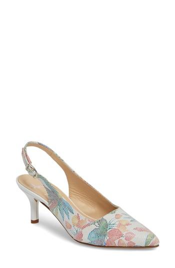 Women's Amalfi By Rangoni Parigi Slingback Pump M - White