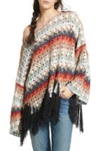 Women's Free People Nadia's Poncho /small - Beige