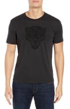 Men's John Varvatos Star Usa Embroidered Panther T-shirt, Size - Black