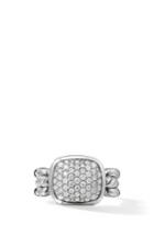 Women's David Yurman Wellesley Link Ring With Diamonds