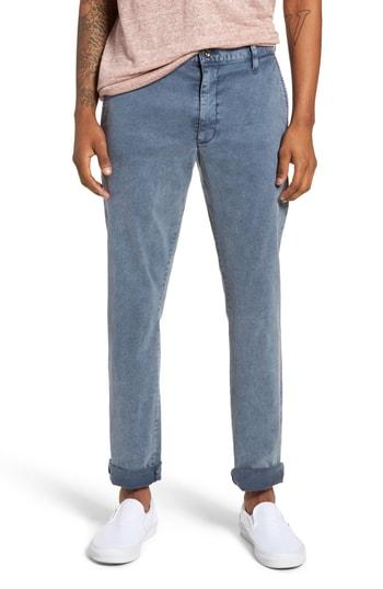 Men's Rvca Rinsed Daggers Pants - Blue