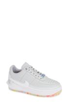 Women's Nike Air Force 1 Jester Xx Print Sneaker M - Grey