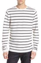 Men's Calibrate Stripe Crewneck Sweater - Ivory