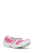 Women's Bzees Twinkle Slip-on Sneaker M - Pink
