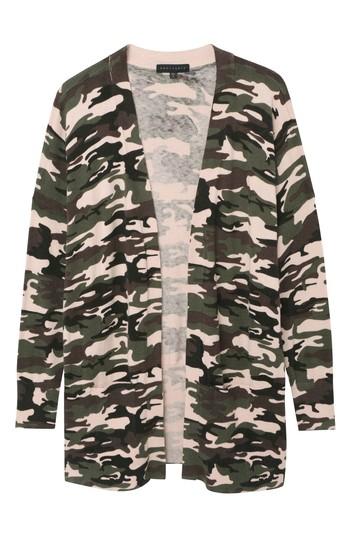Women's Sanctuary Lenox Camo Cardigan - Pink