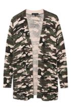 Women's Sanctuary Lenox Camo Cardigan - Pink