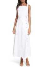 Women's Tibi Snap Stappy Maxi Dress - White