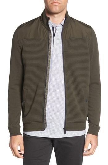 Men's Ted Baker London Sardin Quilted Jacket (s) - Beige