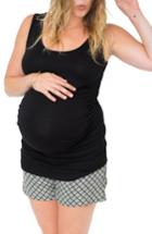 Women's Nom Maternity 'kitty' Maternity Shorts - Blue