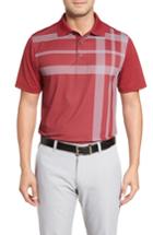 Men's Bobby Jones Xh20 Robertson Print Polo - Red