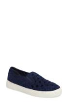 Women's 1.state Delphin Braided Slip-on Sneaker .5 M - Blue