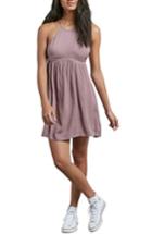 Women's Volcom What A Stud Babydoll Dress - Purple