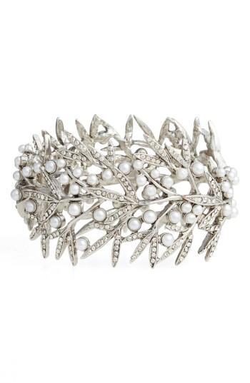 Women's Oscar De La Renta Wide Bracelet