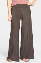 Women's Nic+zoe 'feel Good' Foldover Waist Textured Knit Pants
