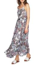 Women's 1.state Print Maxi Dress, Size - Ivory