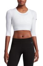 Women's Nike Pro Hypercool Crop Top - White