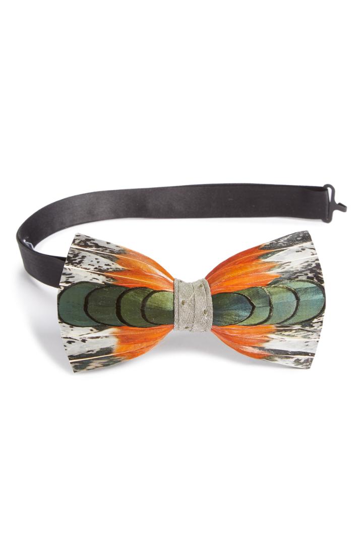 Men's Brackish & Bell Lucas Feather Bow Tie