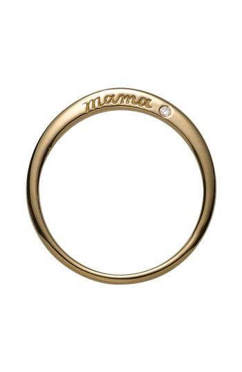 Women's Nora Kogan Mama Ring With Diamond