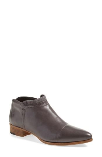 Women's Alberto Fermani 'serafina' Pointy Toe Bootie .5 M - Grey