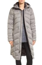 Women's Nau Oblique Down Trench Coat - Grey