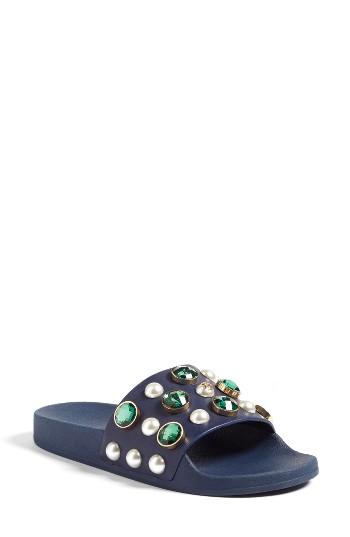 Women's Tory Burch Vail Embellished Slide Sandal