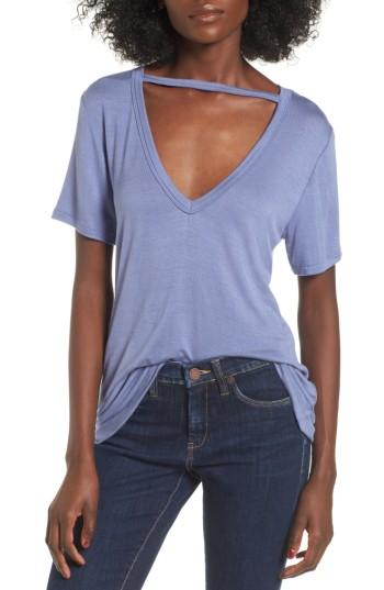Women's Socialite Cutout Choker Tee