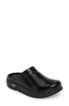 Women's Oofos Oocloog Luxe Clog M - Black