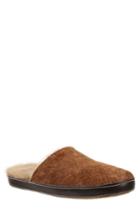 Men's Ross & Snow Treviso Genuine Shearling Slipper M - Brown
