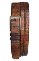 Men's Mezlan Genuine Snakeskin Belt
